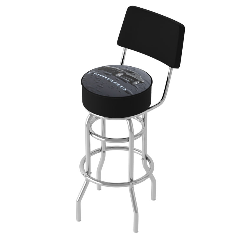 Swivel Upholstered Counter Stool