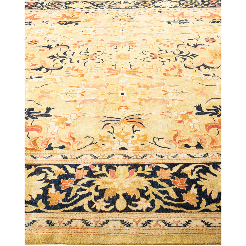 Classic One-of-a-Kind 9' 4" X 12' 2" Hand Knotted Area Rug