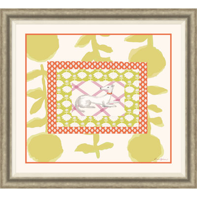 Whippet in Yellow par Dana Gibson