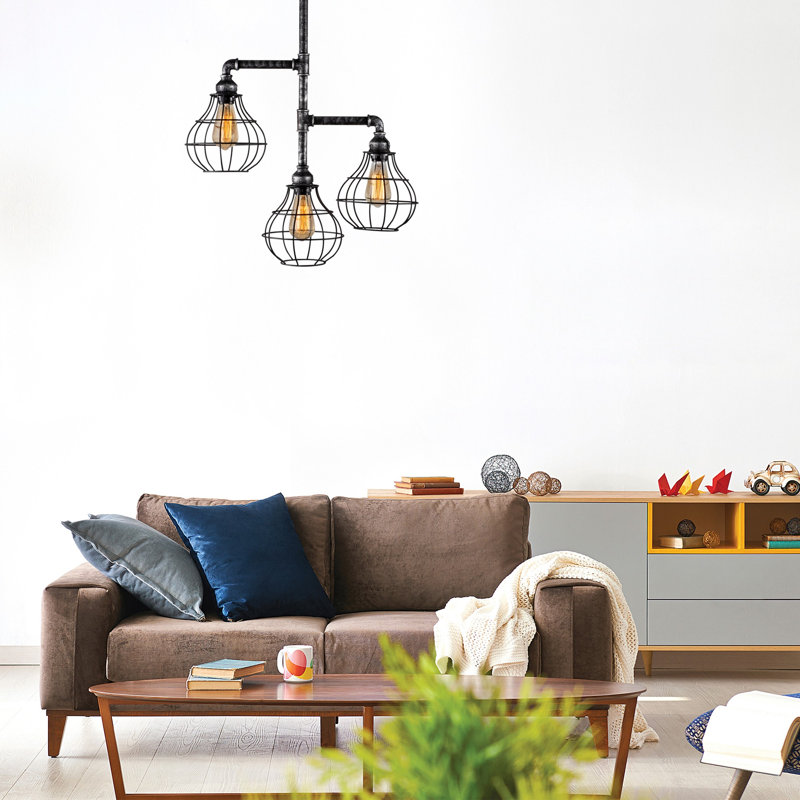 3 - Light Black Unique/Statement Pendant