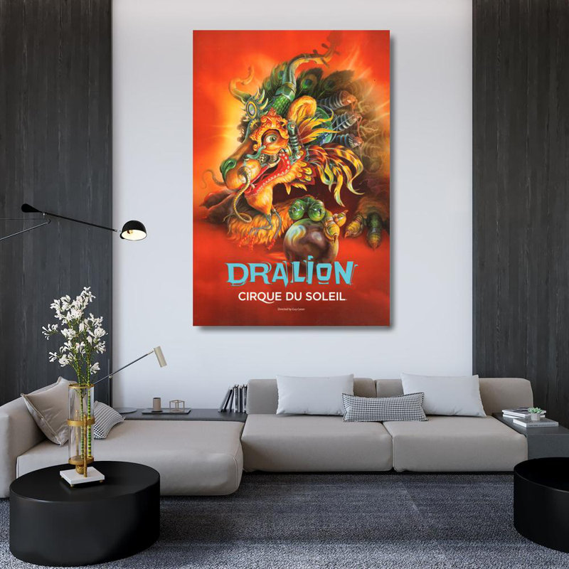 Cirque du Soleil - Dralion, H 48 po x l 32 po