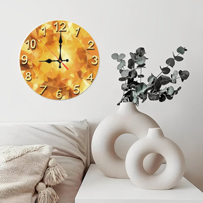 Horloge de pierre précieuse
