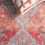 Tapis oriental rétro lavable à la machine Serapi Performance-989745161