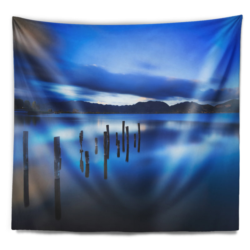 Photographie de paysage Schafer Blue Lake Sunset, H 32 po x l 39 po