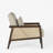 Blake Wood & Cane Arm Chair