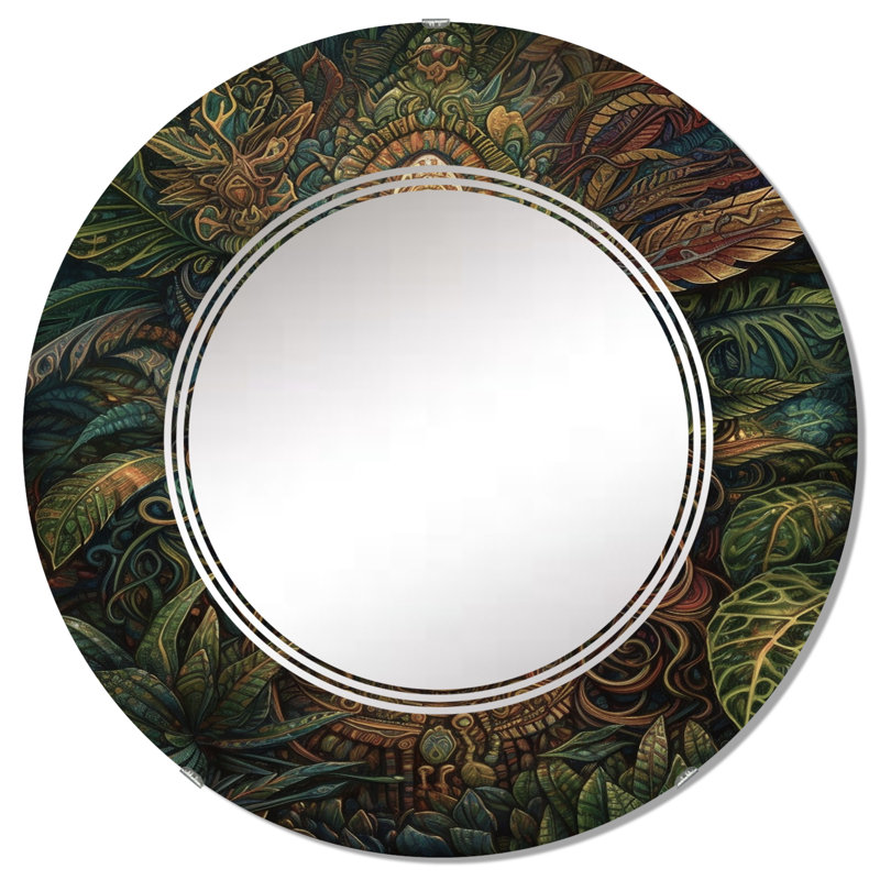 Miroir mural Arnaline, 32 po x 32 po