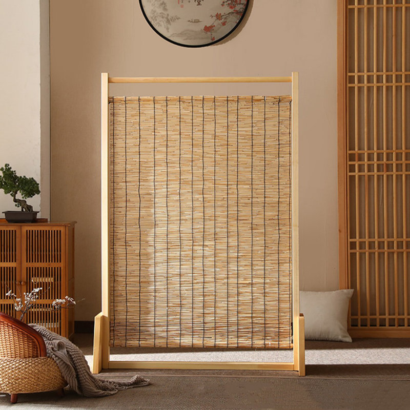 Cloison 1 pièce en bois massif Burlywood, H 78,74 po x l 47,24 po x P 1,97 po, Brun orangé