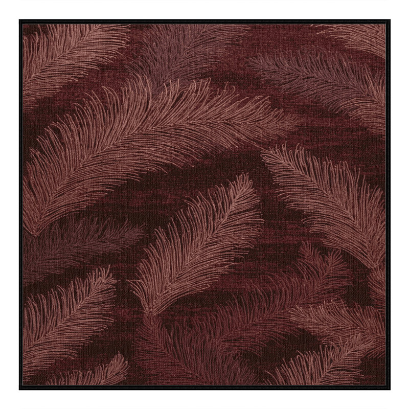Washable Dulse Vegetables Area Rug, Square 3'