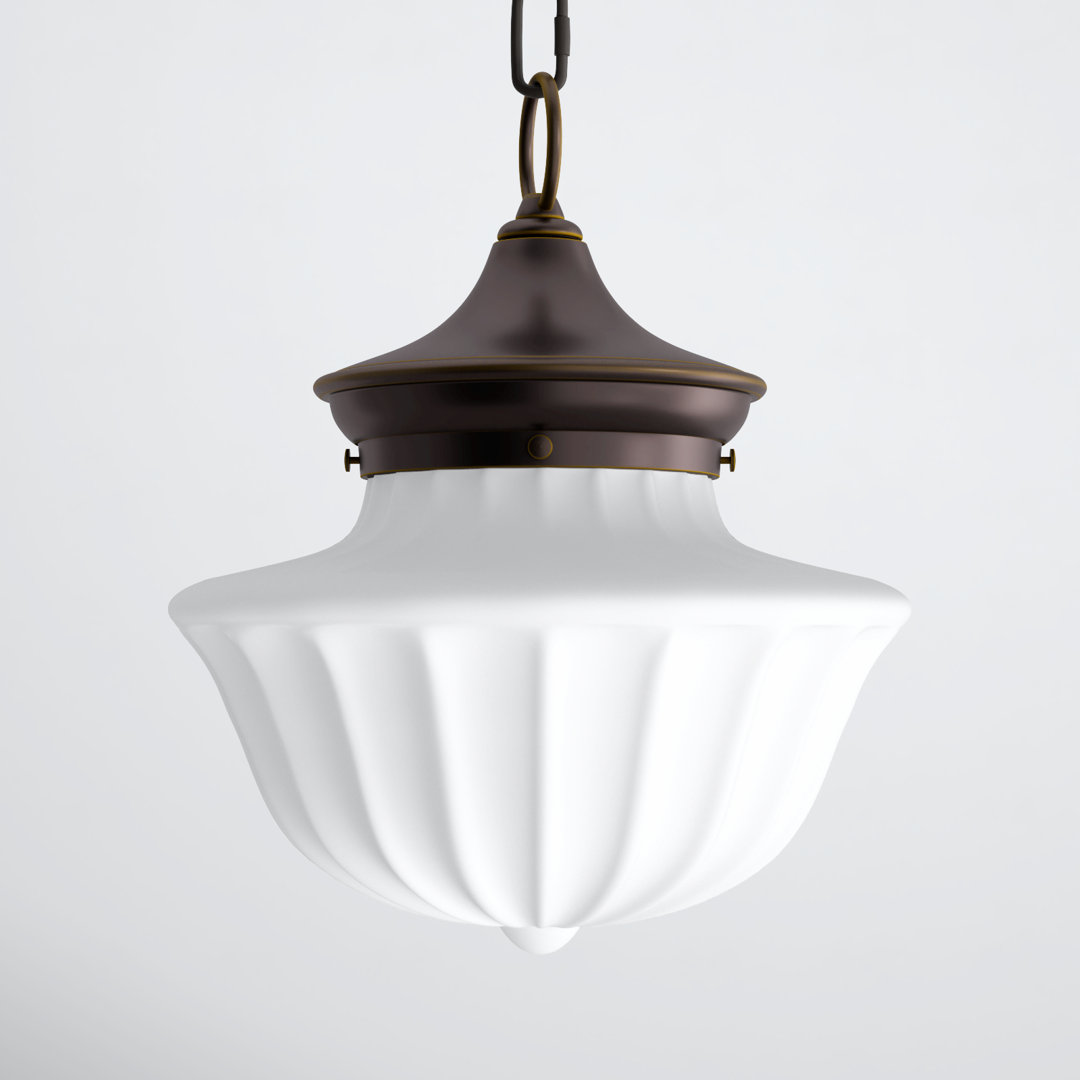 Maisie 1 - Light Single Schoolhouse Pendant Birch Lane™