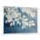 Décoration murale feuilles blanches givrées III - feuilles