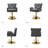 Theo Swivel Adjustable Height Bar Stool-59920273