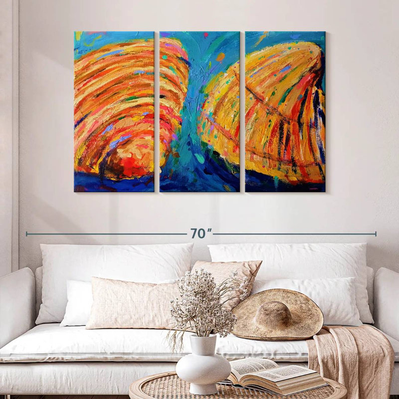 Sea shells 2020 Aletra, H 32 po x l 50 po