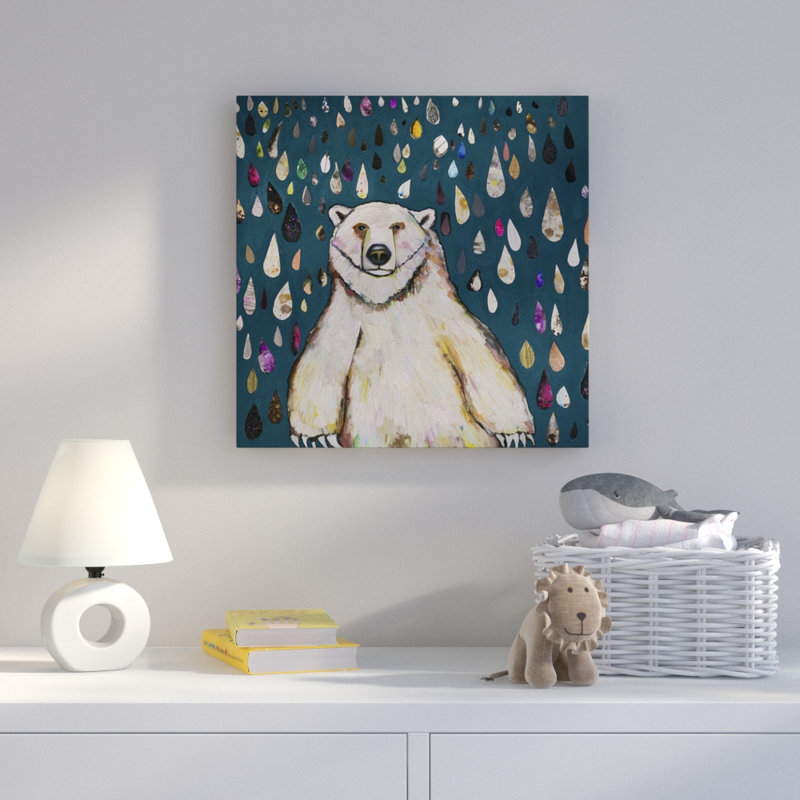 «Fox, Buck & Hare», art sur toile, H 12 po x L 12 po x l 1,25 po