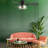42"W Cecile LED Indoor Ceiling Fan With Hand-Blown Seafoam Green Glass Shade With Remote Control-1789067446