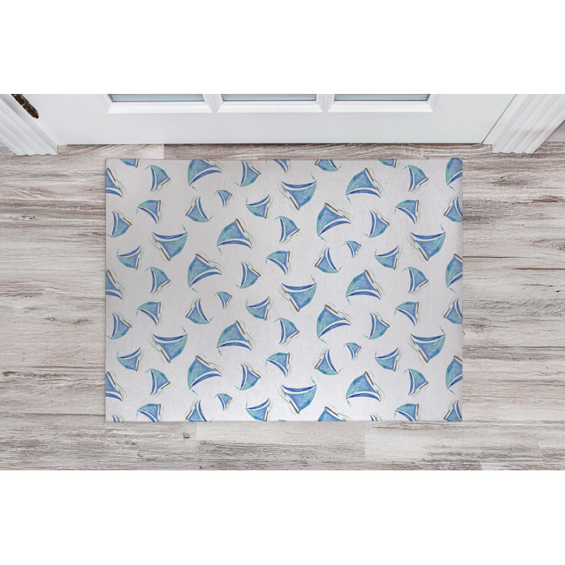 Voiliers d'été, L 36 po x L 60 po, Blanc