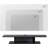 Floating TV Stand Wall Mounted Media Console With 2-Tier Shelves, Wire Management System, And Child-Safe Rounded Corners For Space-Saving Entertainment Center Setup-666755403