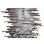 Mason Metallic Sleek 12" x 12" Metal Mosaic Wall Tile