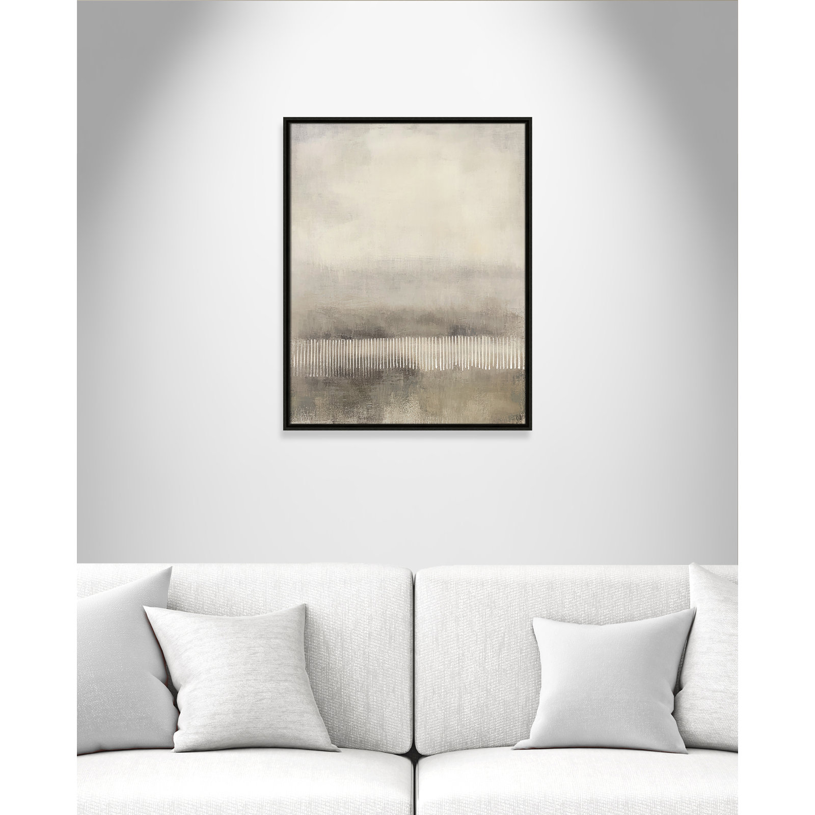 Balanced Silence I Print by Irena Orlov, 29.5" H x 23.5" W, Espresso Floater