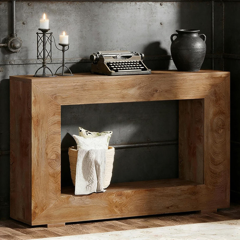 Modern Entryway Sofa Table,Wood Console Table, Wood
