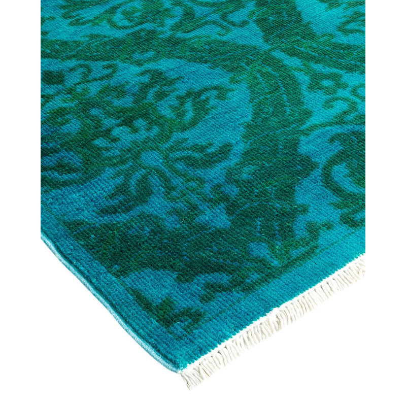 Xoi One-of-a-Kind 4' 1" X 6' 2" Hand Knotted Area Rug