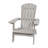 Balasi Poly Resin Folding Adirondack Chair-Indoor/Outdoor Patio Chair-1970217547