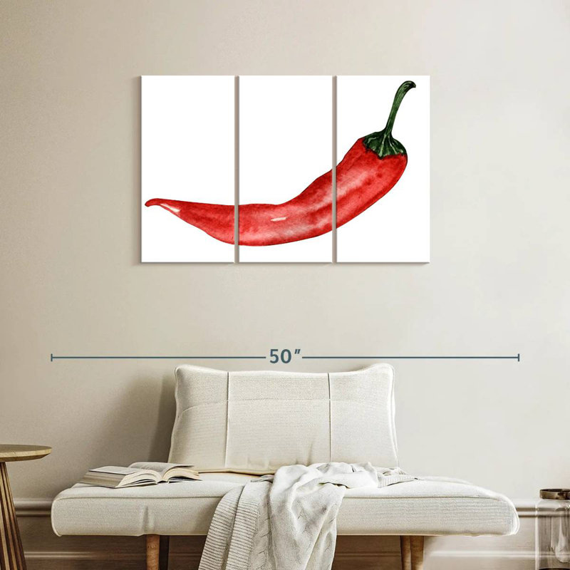 Chili Pepper, 24" H x 38" W