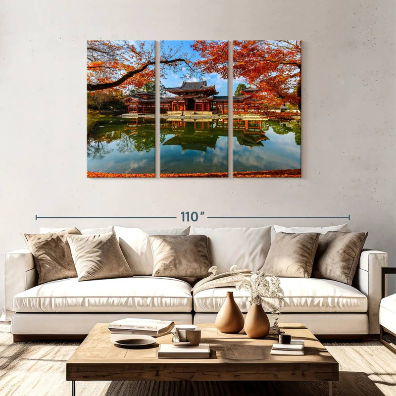 Adella Uji Byodo-In Temple, 48" H x 74" W
