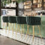 Tabouret de comptoir avec structure en métal 25,6 po Kristyn-671595768