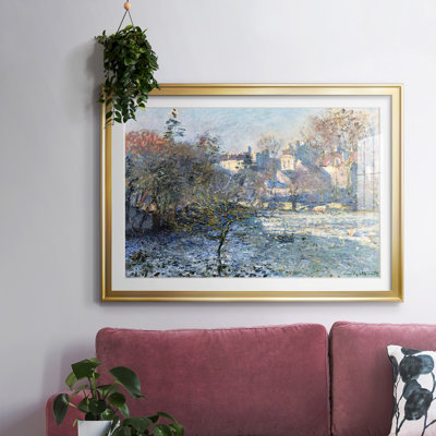Frost, 1875, reproduction d'art encadrée