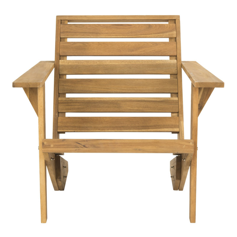 Karl Outdoor Garden Chair, Teak Brown