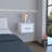 Breeland Floating Nightstand, Space-Saving Design with Handy Drawer and Surface-1161941087