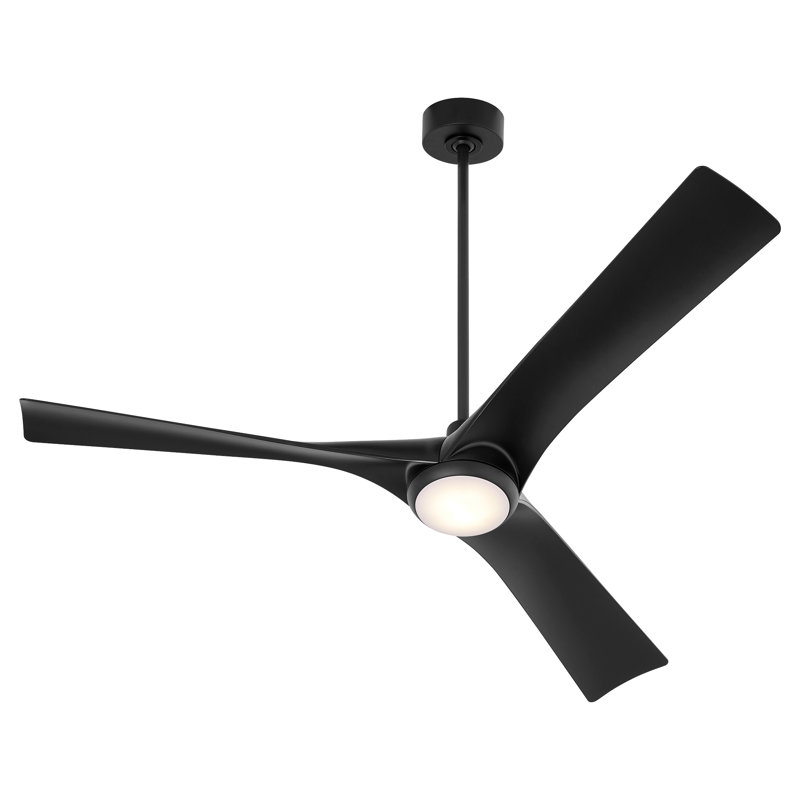 Kever 58'' Ceiling Fan, Black