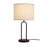  Isla Table Lamp with White Linen Shade-1805961491