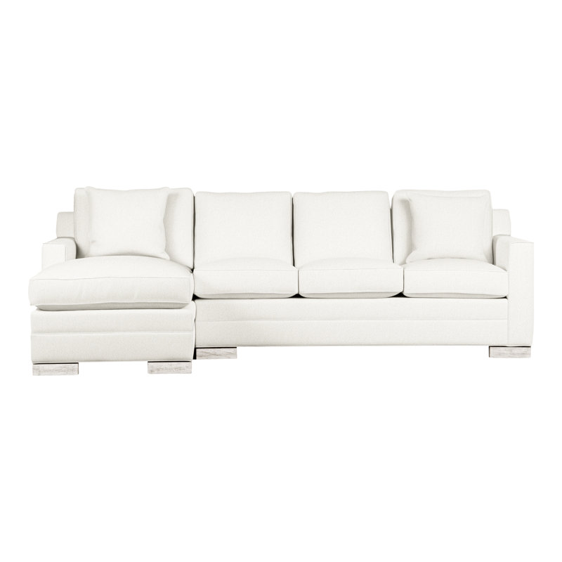 Canapé modulaire 2 pièces American Bungalow, Kennelly Snow, Casa Blanca