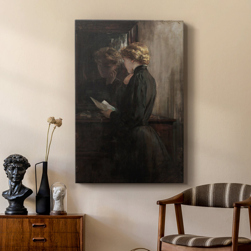 Portrait rétro, impression XXI - galerie Cavas sur mesure, H 48 po x l 32 po