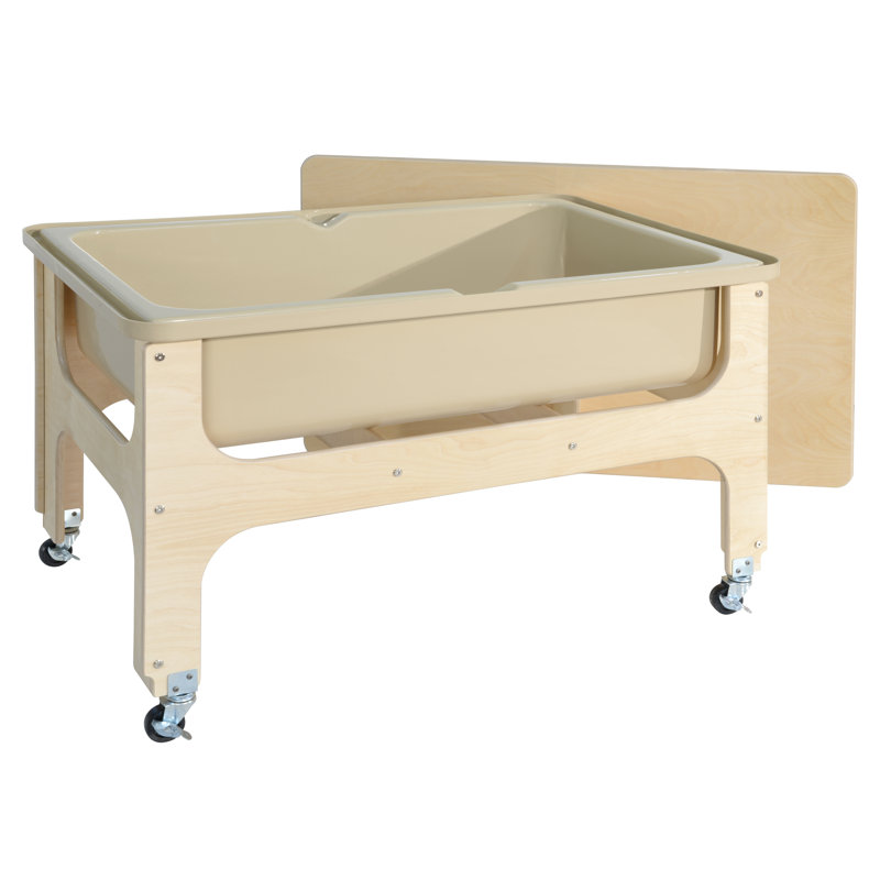 Table de sable et d'eau Deluxe, Oui, Beige, H 25 po x l 27 po x P 41 po