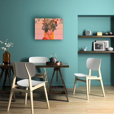 Spacerocket Art  589 Wood Slat Art