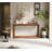 60" Rectangular Solid Wood Veneer Console Table-1659708099