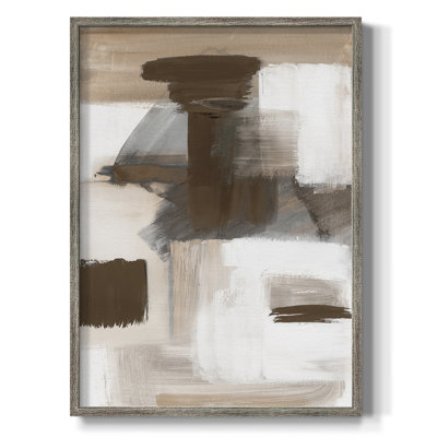 Navigating Neutrals Framed Print - Solid Wood