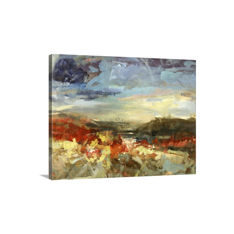 « landscape study » par jodi maas,, peinture sur toile tendue, H 36 po x l 48 po x P 1,5 po