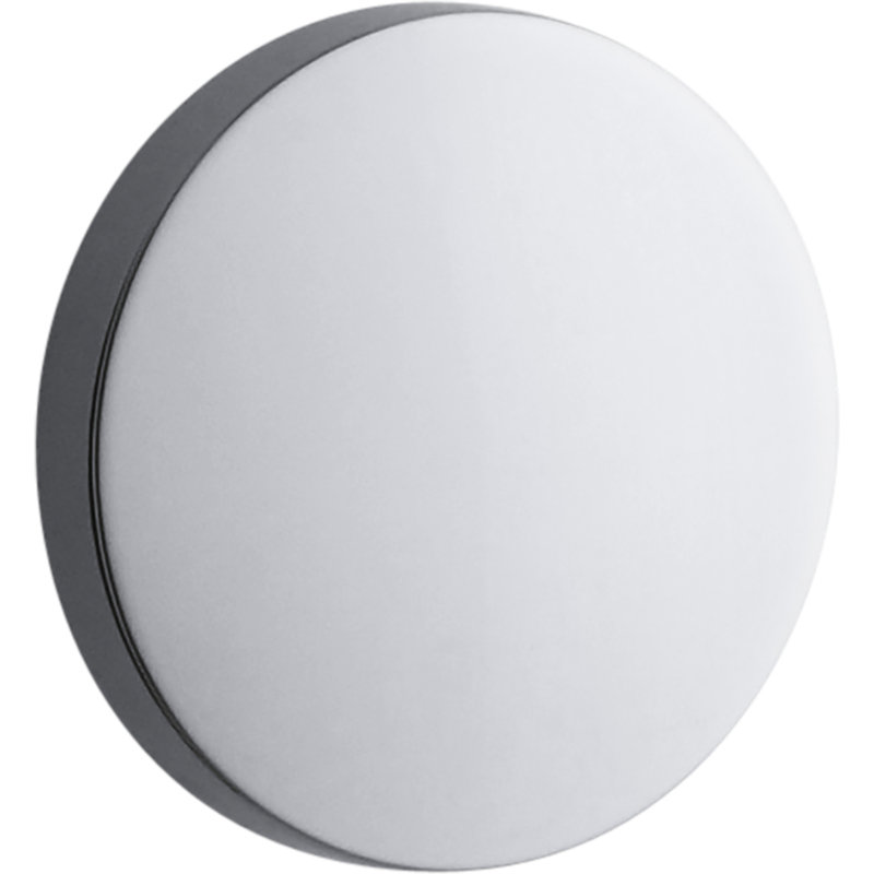 Bouchon de trop-plein pour lavabo de salle de bain Iron Plains, Chrome poli
