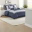 Ensembles de literie élégants en polyester bleu marine, édredon de style hôtel pour chambre à coucher