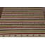 Tapis indien rayé Gabbeh 5 x 8