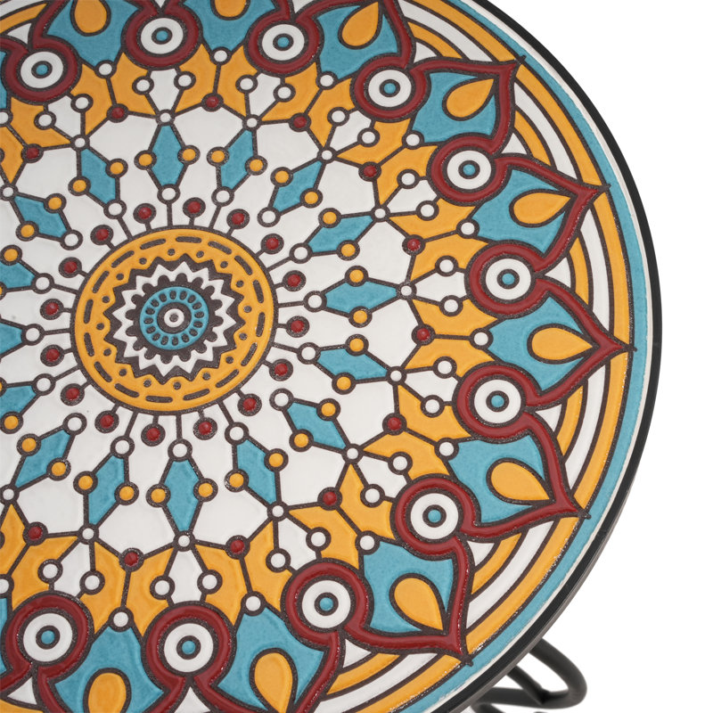 Table d'appoint d'extérieur Vibrant