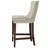 Colten Upholstered Counter Stool with Solid Wood Frame