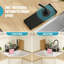 Porte-éponge flexible flexible avec organisateur d'évier de cuisine à 2 niveaux, bec rotatif et base antidérapante pour le rangement sur le comptoir et la décoration intérieure