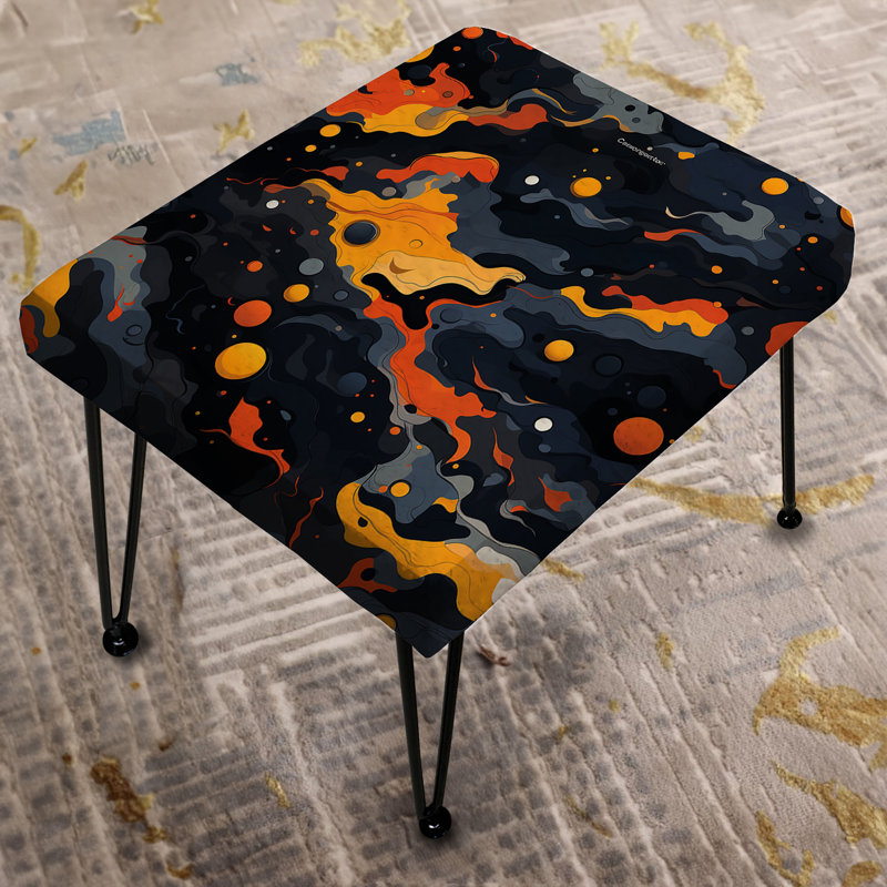 Cosmic Camo Odysseus - Repose-pieds rectangulaire abstrait