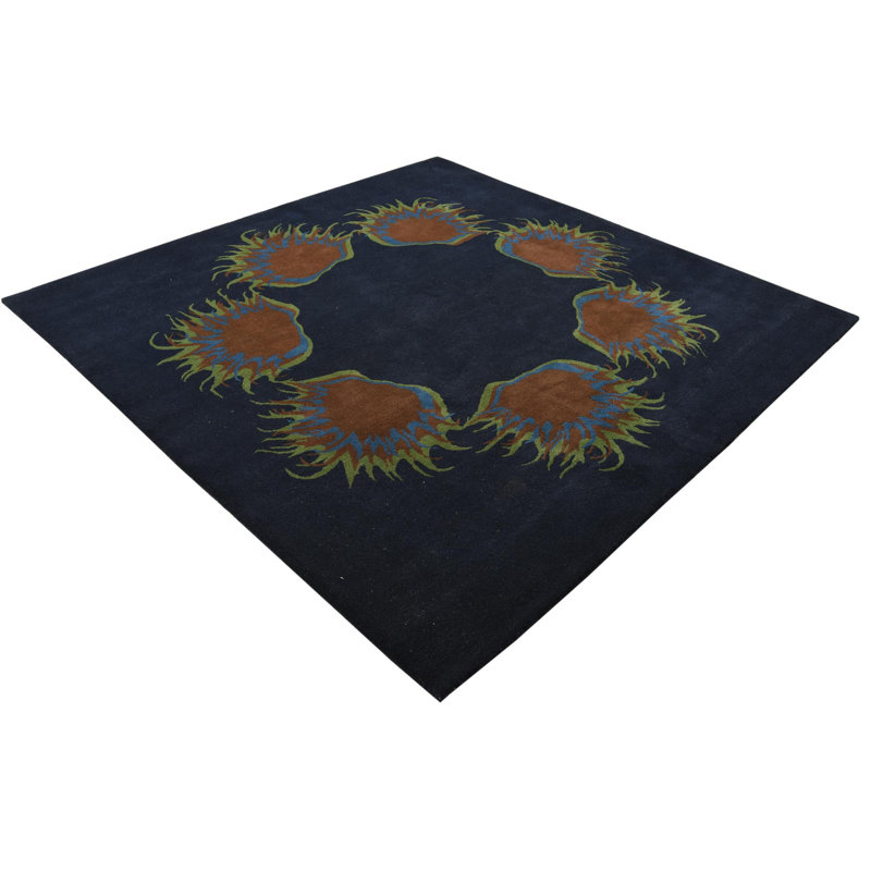 Tapis bleu marine 8 pi Powley
