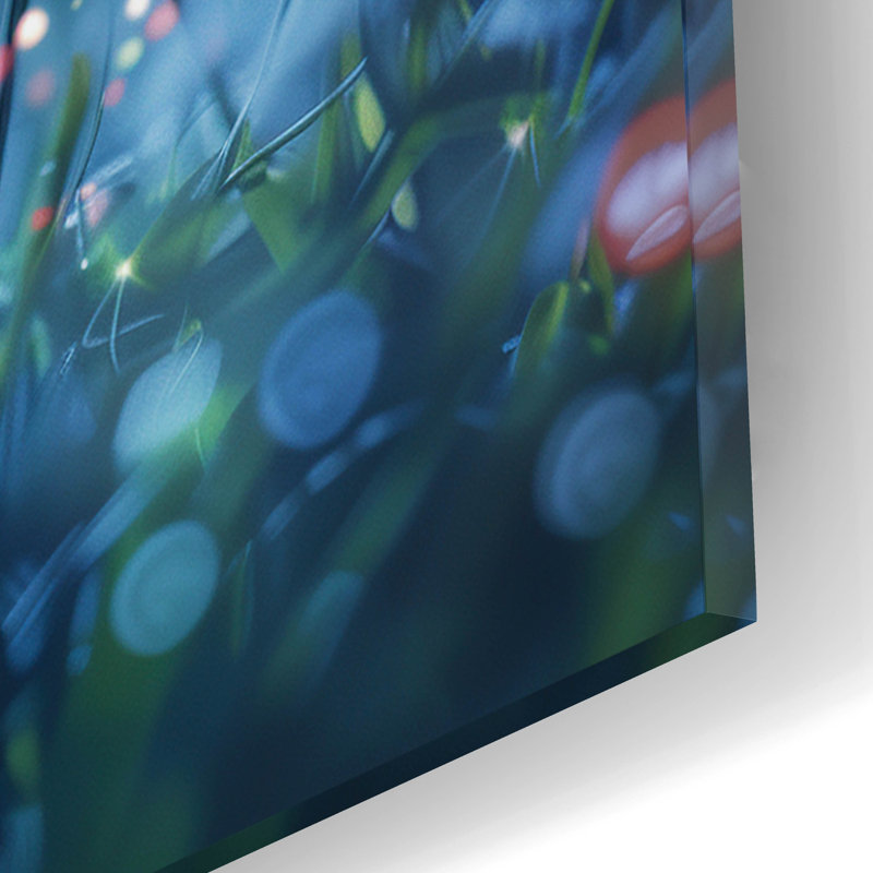 Art mural en verre Latitude Run® «Couple» par r3darch0n, H 16 po x l 12 po x P 0,13 po