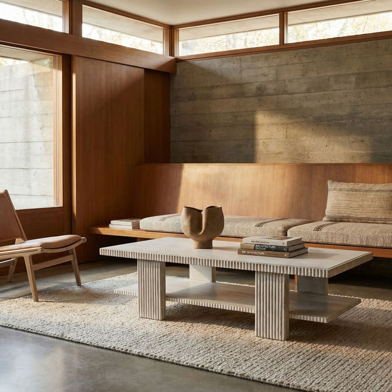 Humphrey Solid Wood Coffee Table